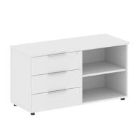 Тумба METALL SYSTEM сервисная  Б.ТС-2 1096*450*580